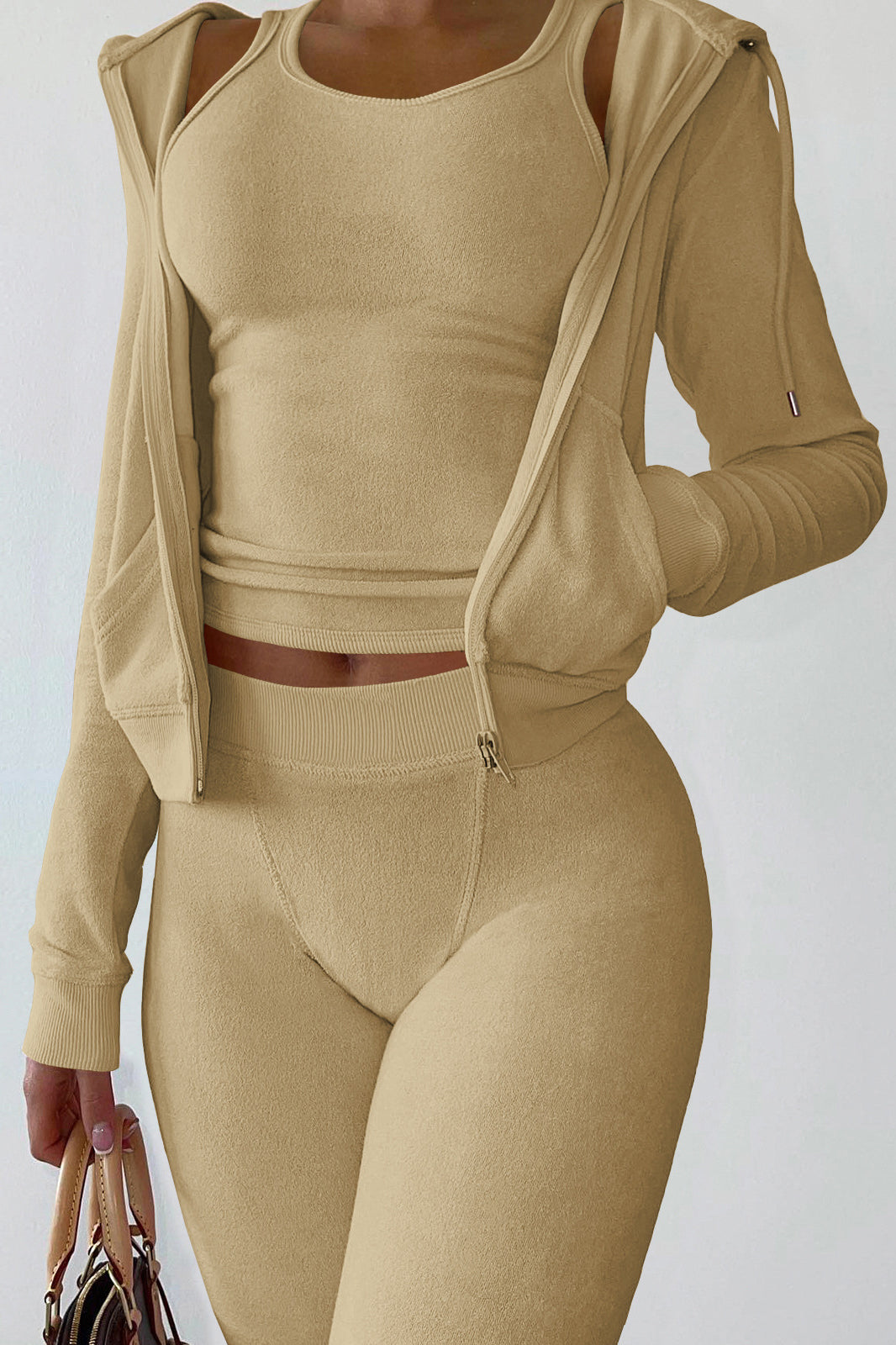 Cozy Hoodie Long Pant Set