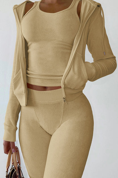 Cozy Hoodie Long Pant Set