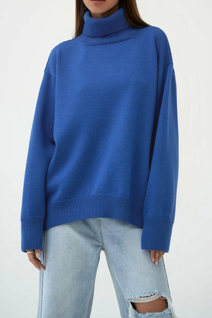 Turtleneck Long Sleeve Sweater