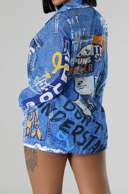 Printed Graffiti Set
