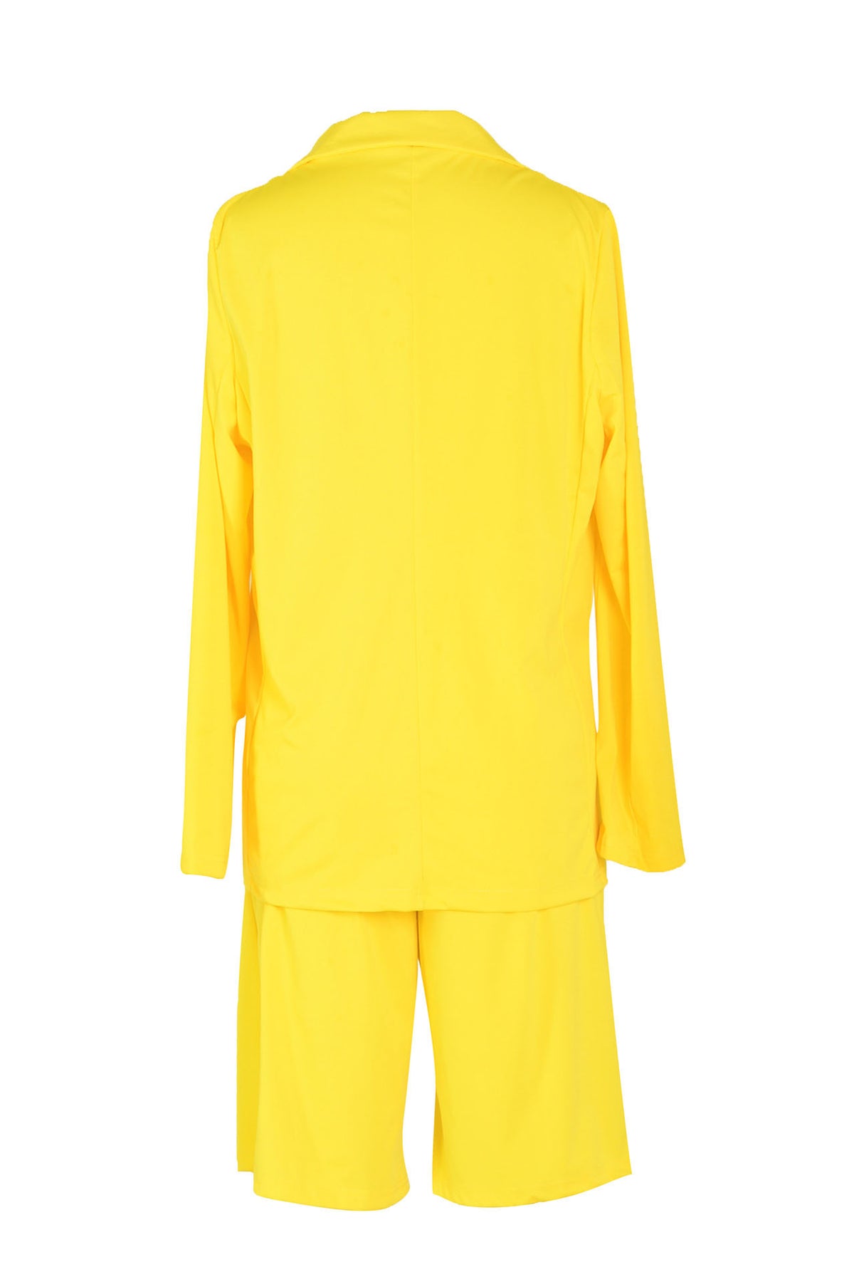 Casual Blazer and Shorts Set
