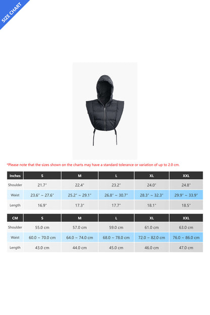 Self Tie Puffer Vest