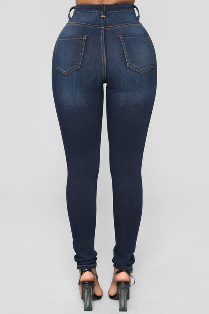High Waist Skinny Jeans