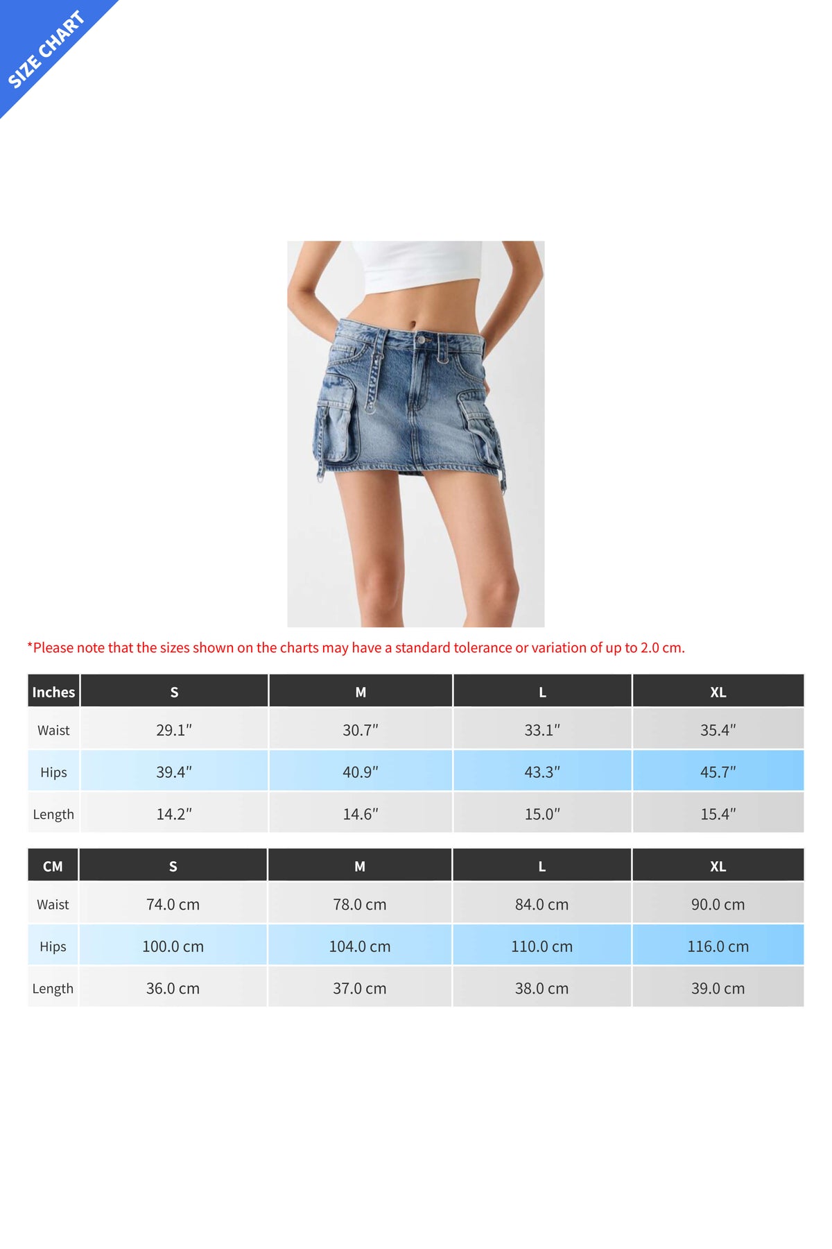 Low Rise Denim Mini Skirt