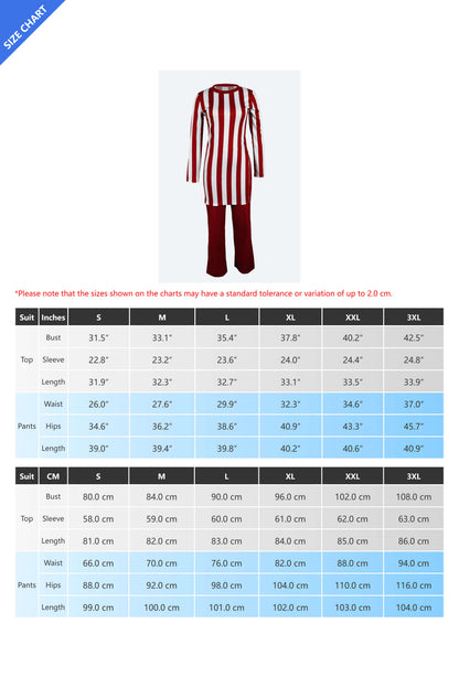 Striped T Shirts & Pants Set