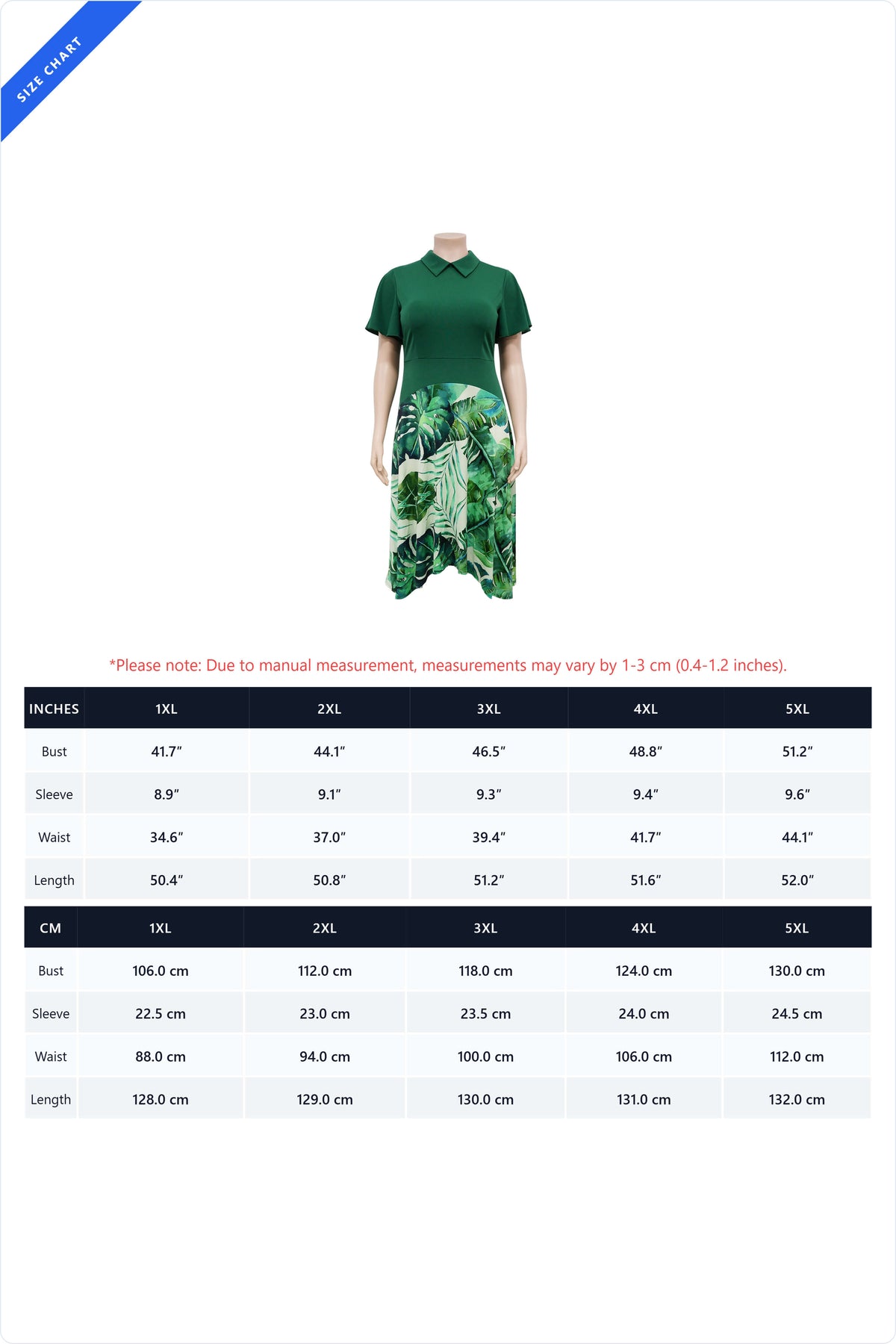 Plus Size Floral Fit & Flare Dress