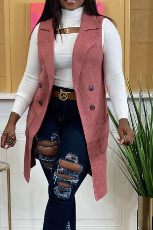 Classy Girl Cardigan Vest