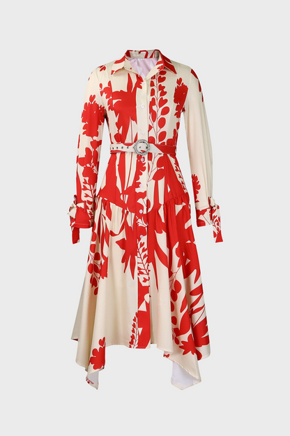 Floral Print Maxi Dress