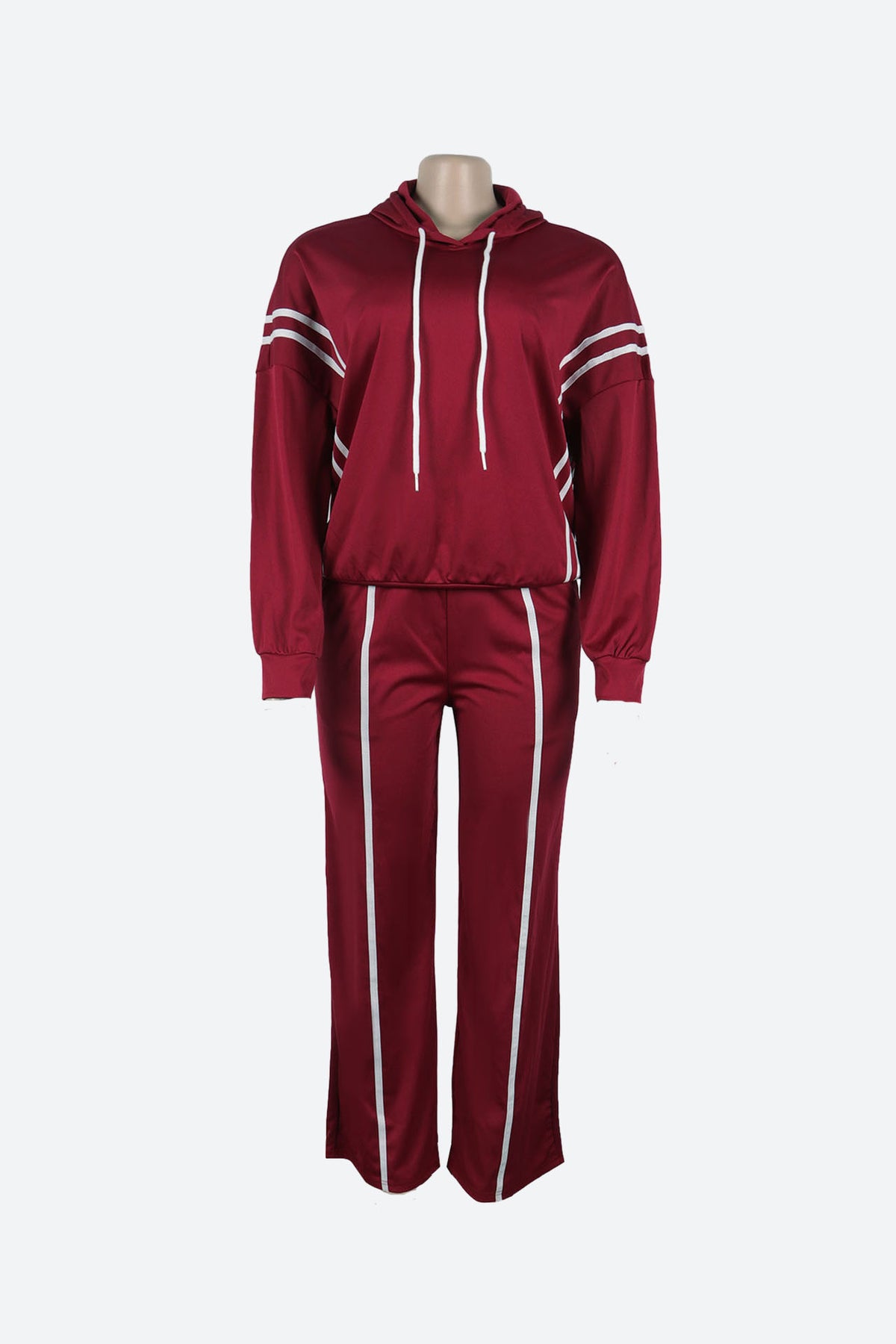 Stripe Hoodie & Pants Set