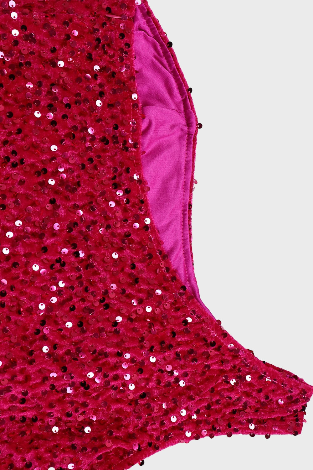 Sequin Feather Dress