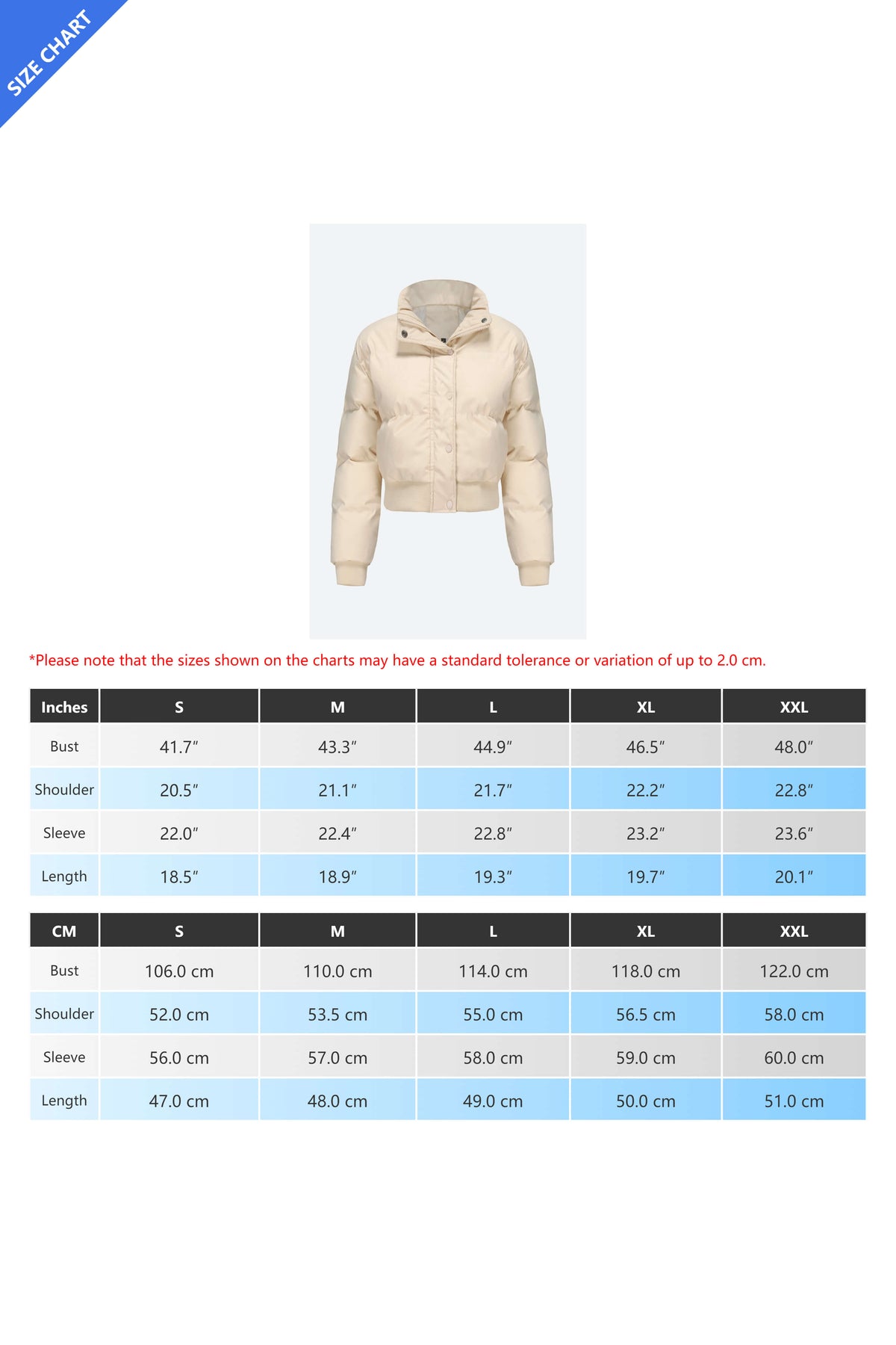 Long Sleeve Puffer Jacket