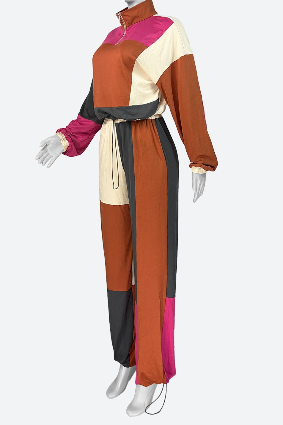 Color-Block Waist-Cinching Sets
