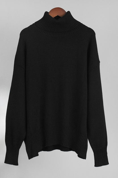 Turtleneck Long Sleeve Sweater