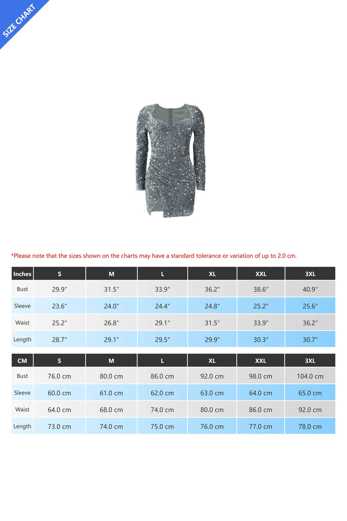 Sequin Slit Mini Bodycon Dress