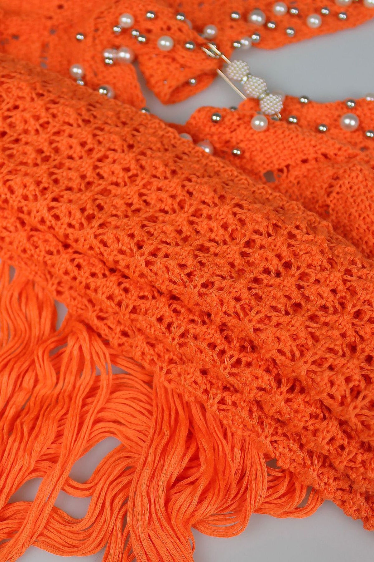 Embellished Crochet Fringe Dress
