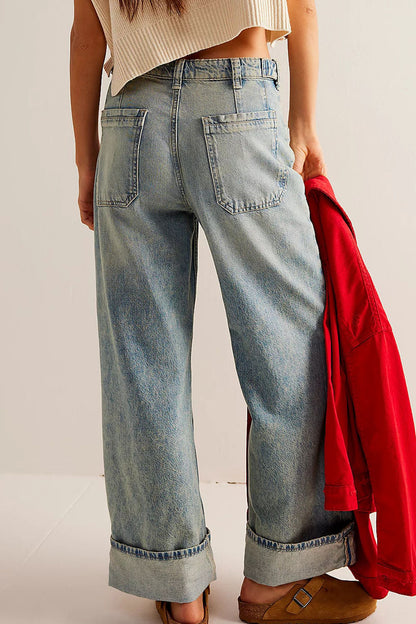 Classic Mid-Rise Comfort Jeans