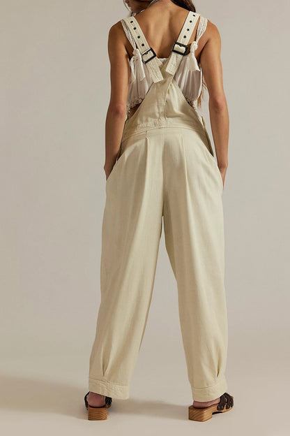 Loose Casual Denim Overalls