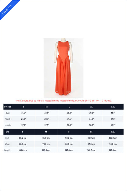 Spliced Chiffon Pleated Maxi Dress