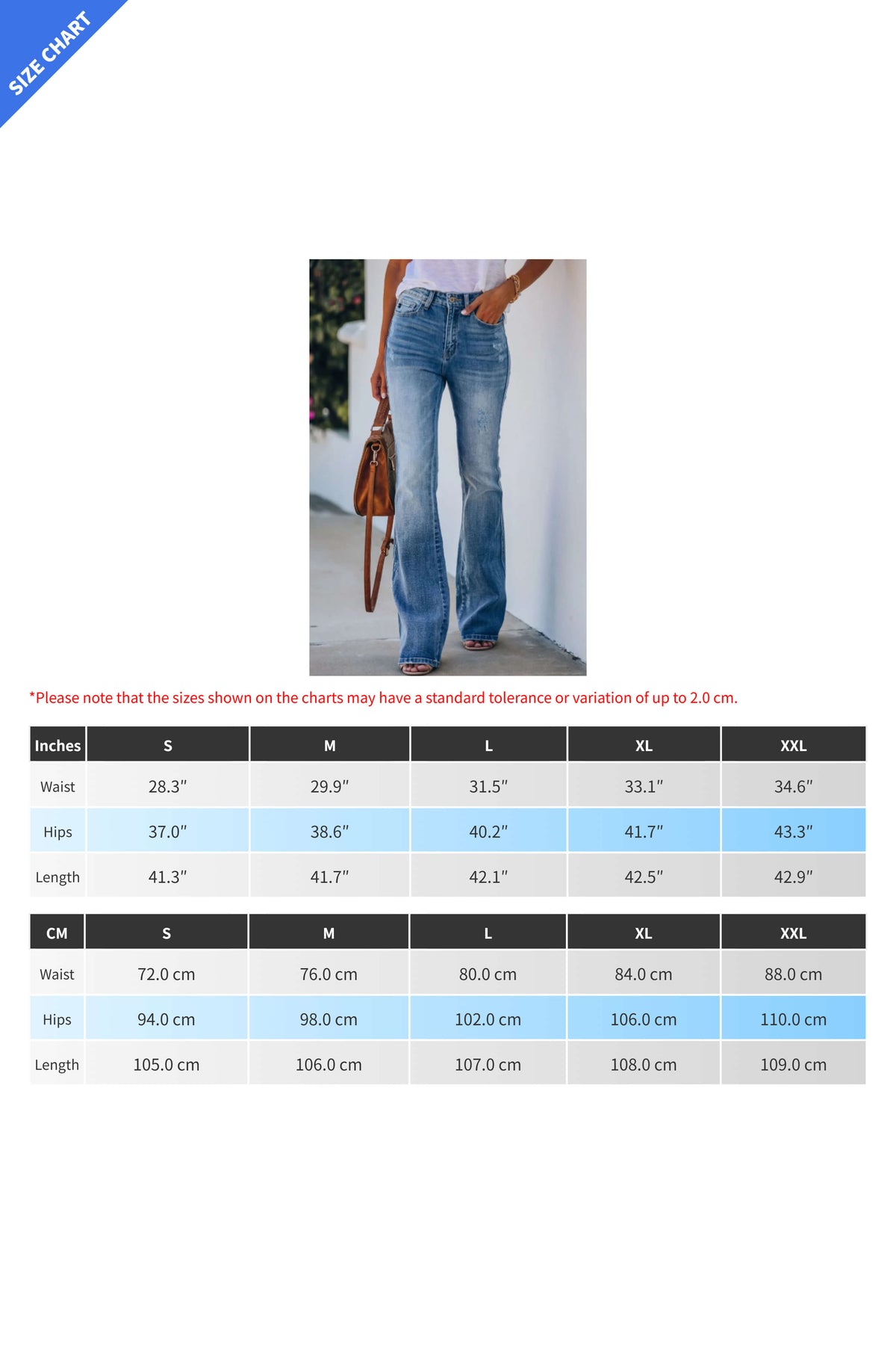 High-Rise Stretch Bootcut Jeans