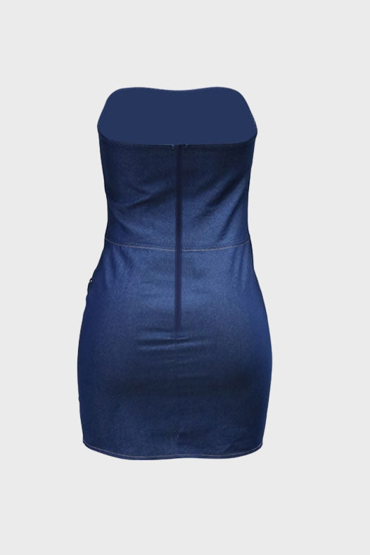 Strapless Mini Dress