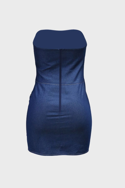 Strapless Mini Dress
