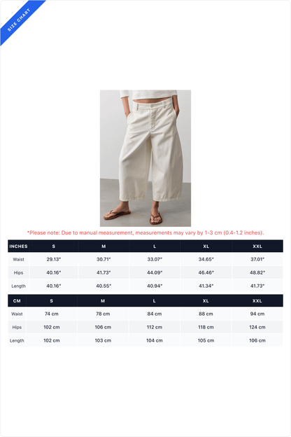Cropped Wide-Leg Jeans