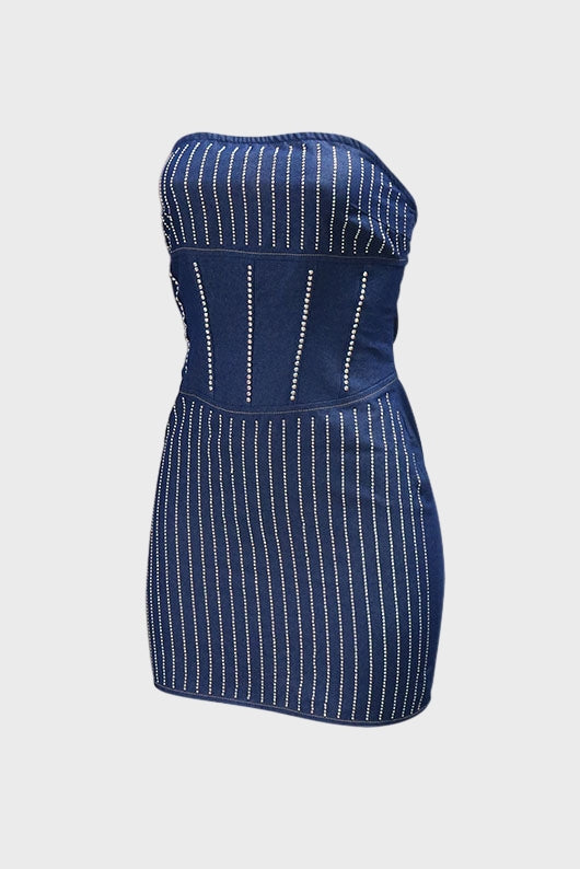 Strapless Mini Dress