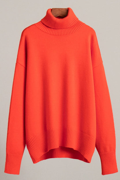 Turtleneck Long Sleeve Sweater