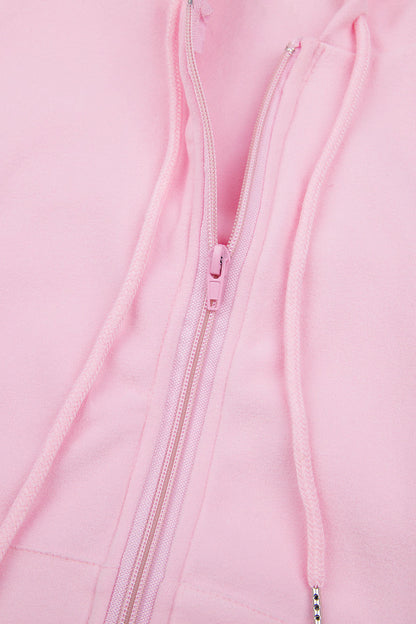 Zip Hoodie, Tank & Pants Three-Piece Lounge Set