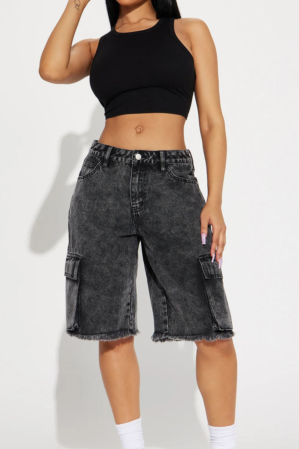 Wash Cargo Shorts