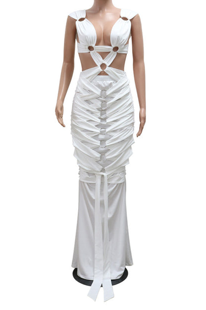 Cut-Out Maxi Dress