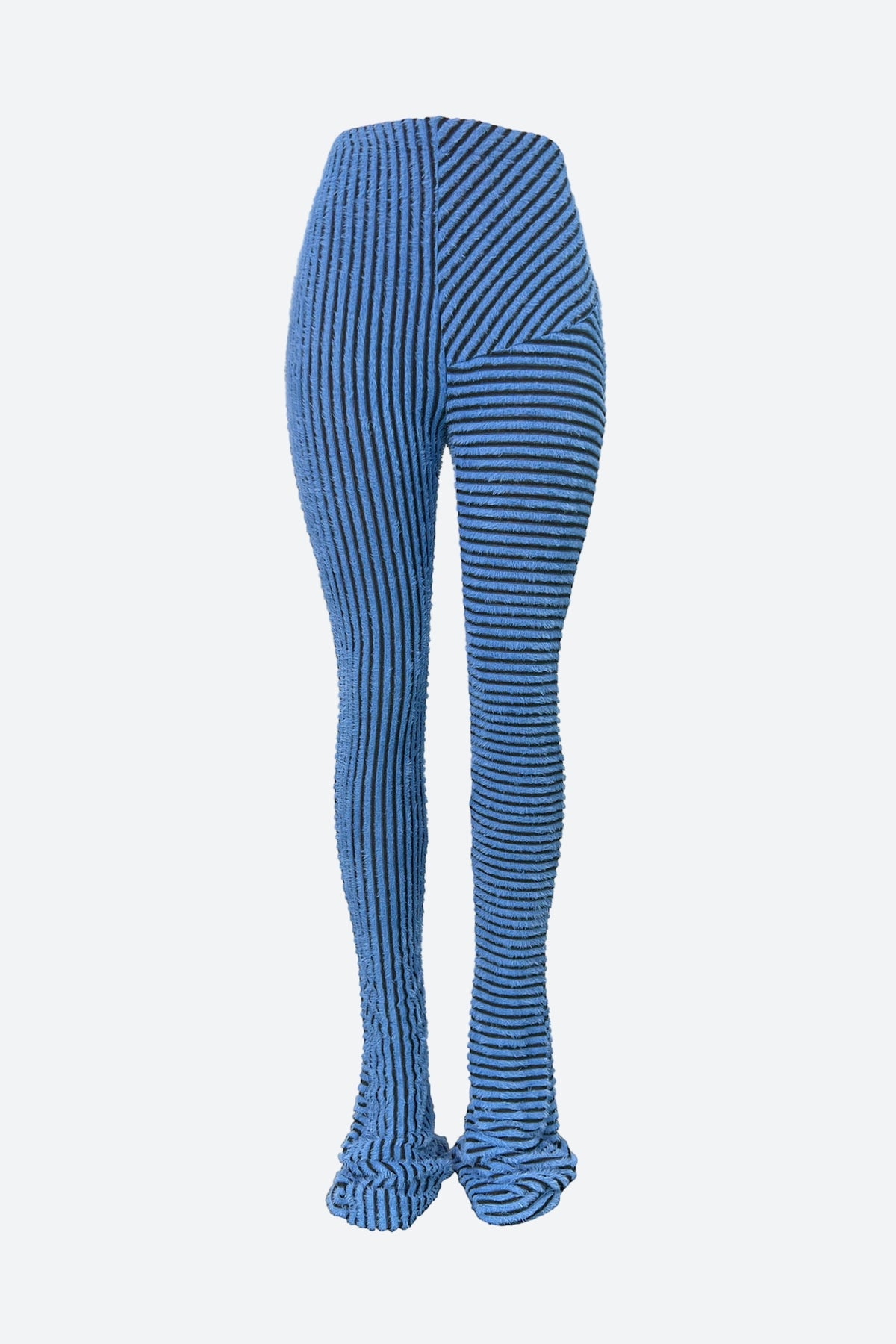 Striped Fuzzy Leggings
