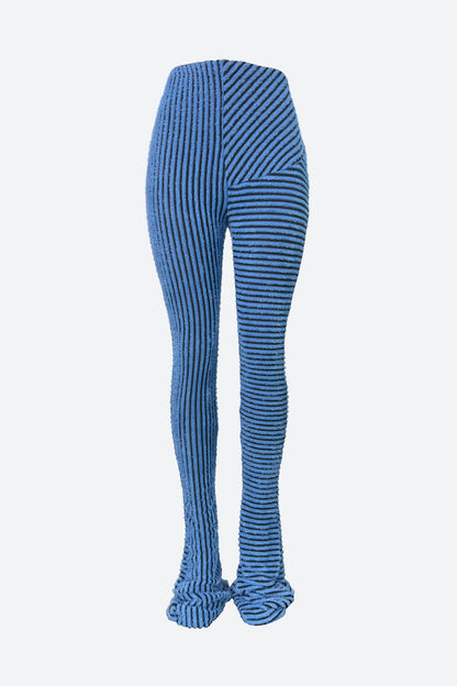 Striped Fuzzy Leggings