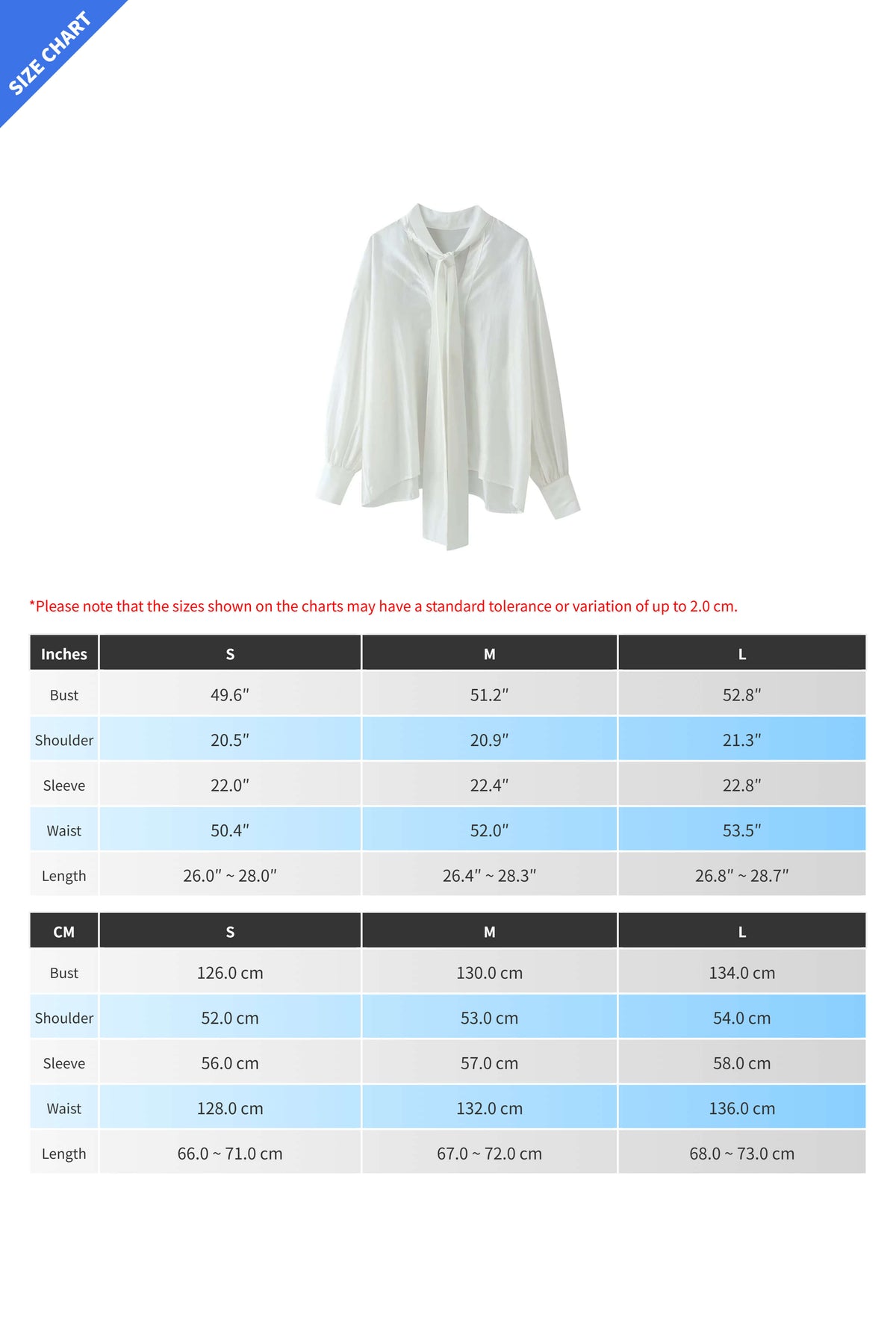 Satin Scarf-Neck Blouse