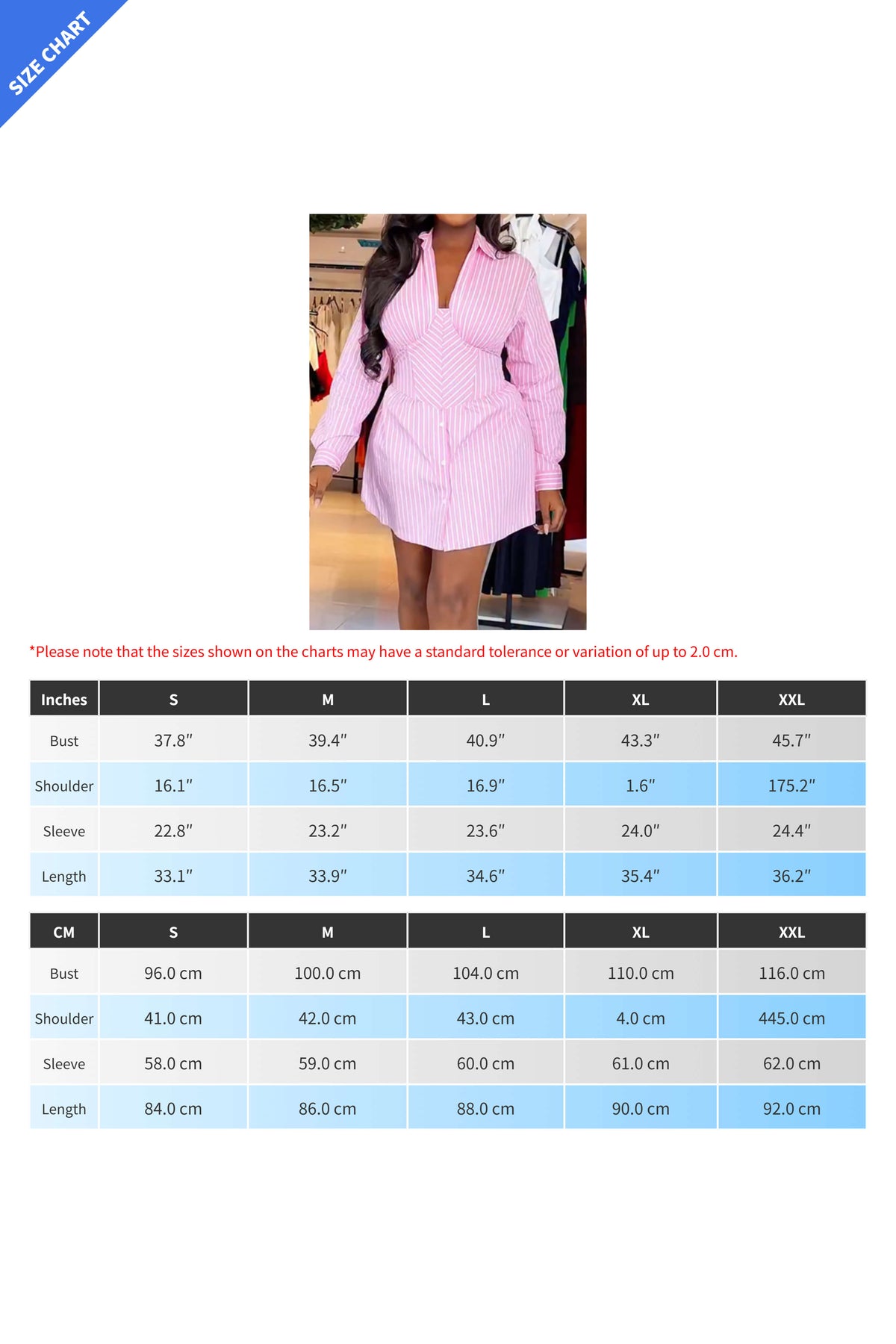 Striped V-Neck Corset-Waist Mini Shirt Dress