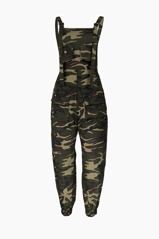 Camo Cargo Jumpsuit