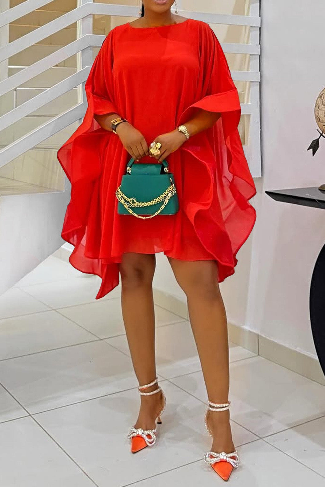 Mini Caftan Dress