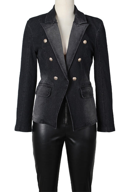 Denim Blazer Jacket