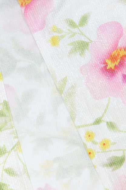 Blossom Sequin Floral Maxi Dress