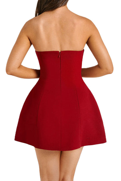 Strapless Mini Dress