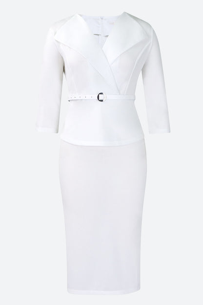 Elegant Hip Pencil Dress