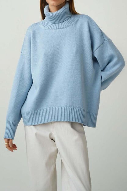 Turtleneck Long Sleeve Sweater