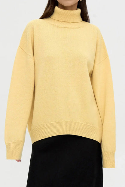 Turtleneck Long Sleeve Sweater