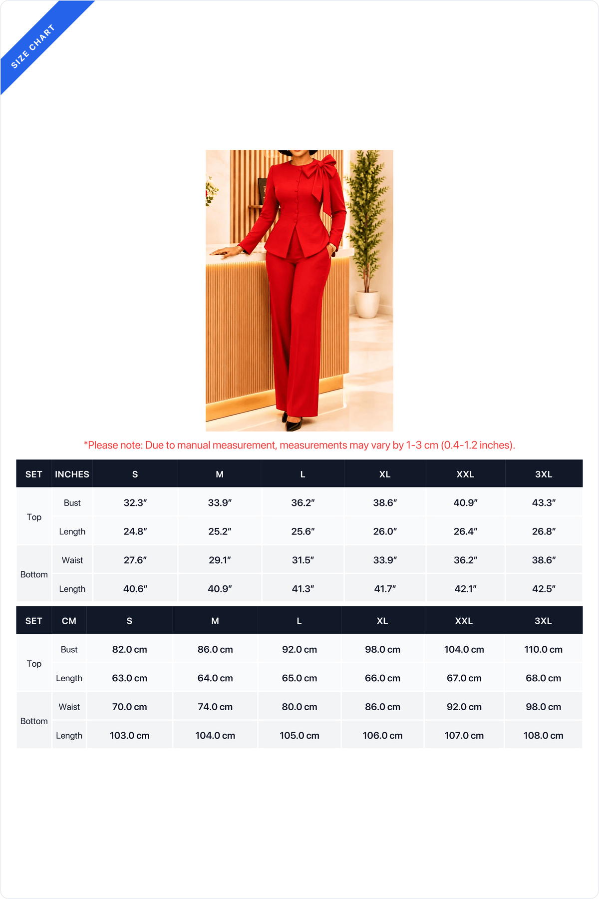Bow Detail Peplum Wide Leg Pants Set