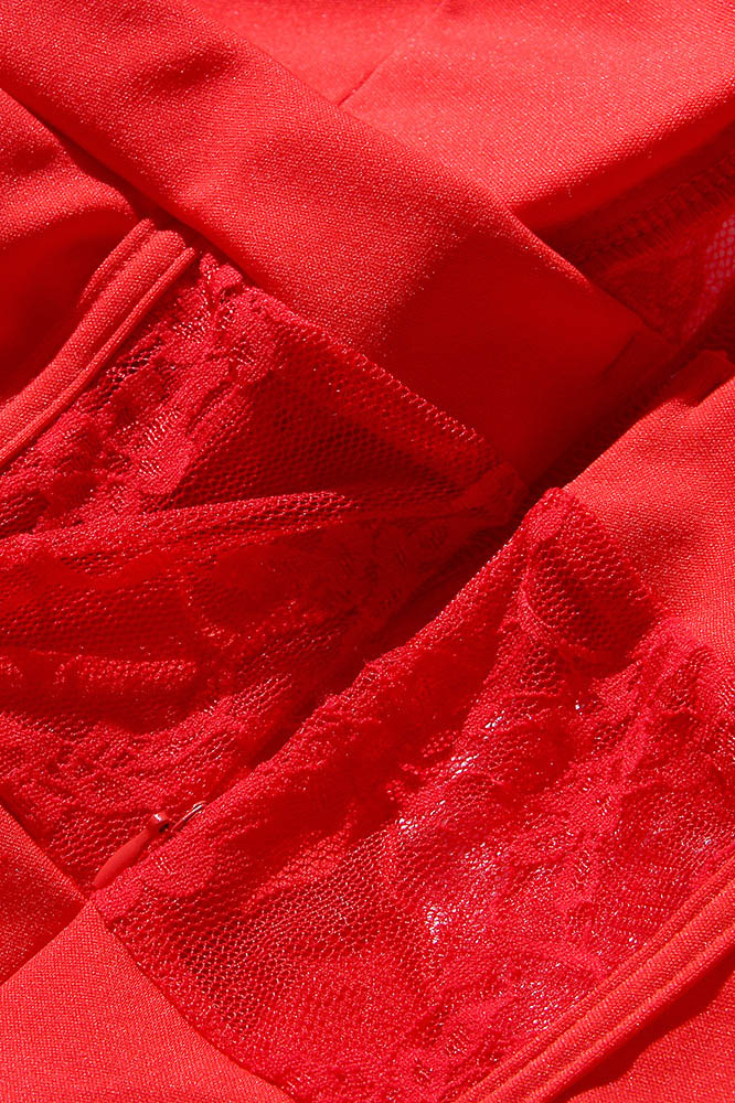 See Through Corset Maxi Dress