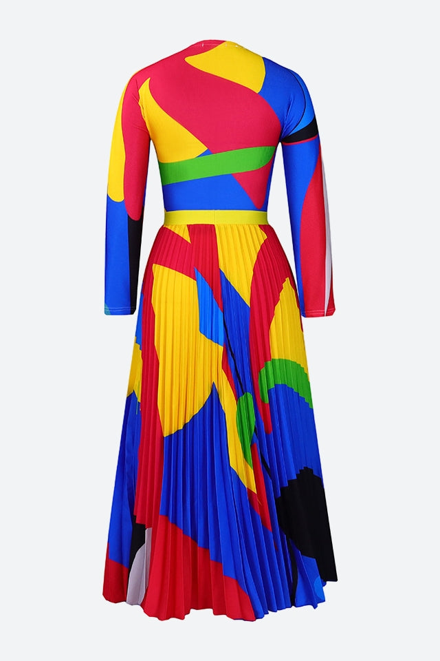 Pleated Skirt Set