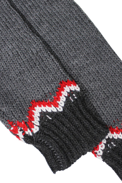 Turtleneck Cropped Knit Sweater