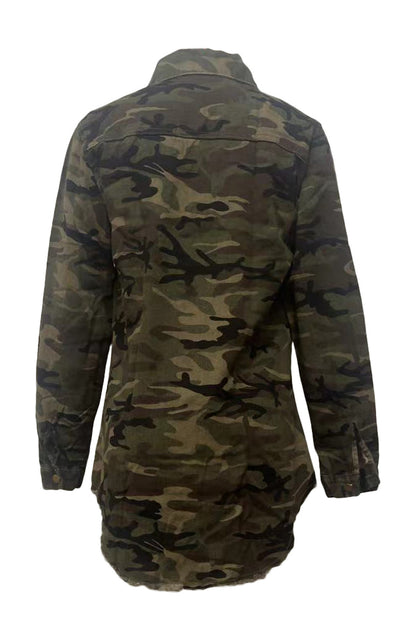 Camo Print Jacket