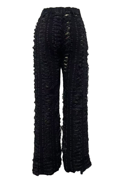 Relaxed Over Distressed Jeans