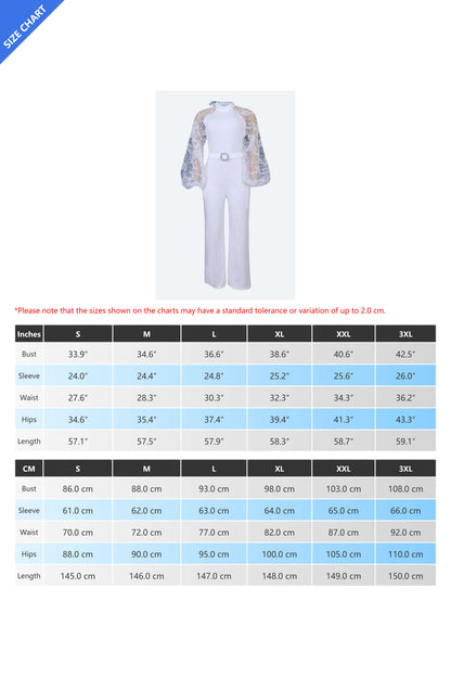 Long Sleeve Slim Fit Chic Straight Jumpsuit